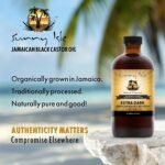 Sunny Isle Extra Dark Jamaican Black Castor Oil 8oz | Hair, Scalp, Skin - Image 7