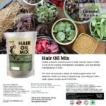 Herbal Hair Oil Mix with 18 Ayurvedic Herbs for Hair Growth | Instant Premix for DIY Hair Oil Infusion | Supports Long, Thick & Healthy Hair | Hair Care for Women & Men | 100 g - Image 3