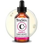 TruSkin Vitamin C Super Serum for Face, 5 Skin Benefits, 1 fl oz | Vitamin C, Retinol, Niacinamide, Hyaluronic Acid and Squalane to brighten, firm, smooth, hydrate, and refine skin