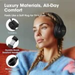 YUMONDEAR Bluetooth Headphones Over Ear, 80H Playtime, HiFi Stereo, 3 EQ - Image 5