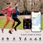 Smartwatch for Women - Call, Fitness Tracker, Heart Rate & Sleep Monitor, 1.69" Touch Screen, Waterproof - For Android & iPhone, Pink - Image 4