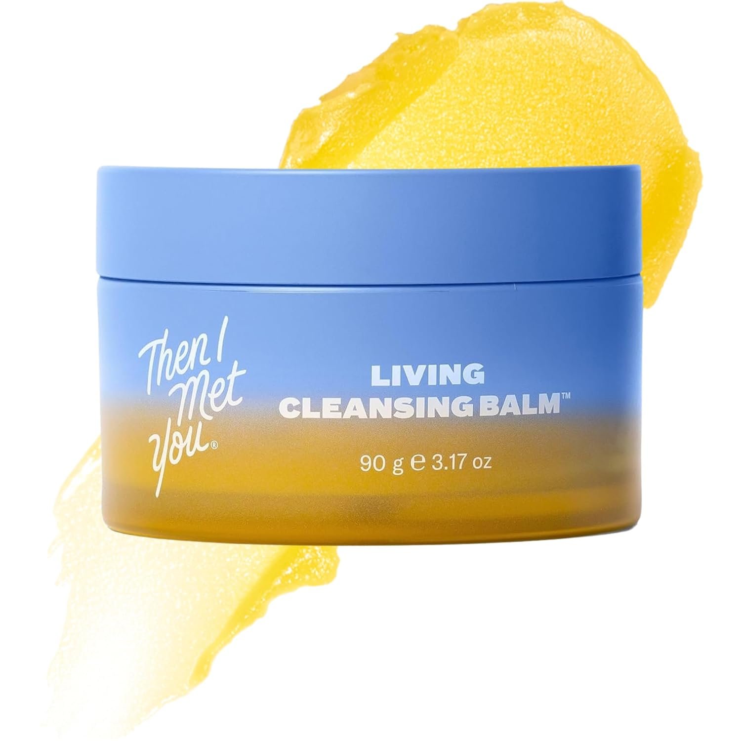 71E9vpgFWL._SL1500_.jpg Then I Met You Living Cleansing Balm, Makeup Remover Oil Cleanser Face Wash | Korean Skin Care Cleansing Oil, Facial Cleanser For Sunscreen, Waterproof Makeup, & Eye Makeup, Non-Stripping Cleansing Balm - Image 1