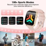 Curve Smart Watch for Men Women, 1.91" Smartwatches with 120+ Sport Modes, Fitness Tracker with Bluetooth Call, Heart Rate, Waterproof Activity Tracker Smartwatch for iOS Android Phones - Image 5
