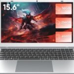 2026 New Laptop, 16GB RAM 256GB SSD 15.6" Laptop Computer, 6500Y Processor (up to 3.4GHz, Beats 5205U, 4425Y), FHD IPS Display, Lightweight Laptops for Student and Business, WiFi 5