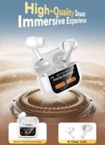 Wireless Earbuds, Smart Touchscreen Ear Buds, ANC Headphones, Bluetooth 5.4 - Image 6