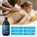Organic Golden Castor Oil - [16.9oz (500ml)]-100% Pure for Hair, Skin, Nails, Brows & Lashes Deep Hydration & Smoothing Promotes Hair & Brow Growth Makeup Clean- Hexane-Free - USDA Certified - Image 5