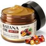 Raw Batana Oil for Hair Growth – 100% Pure Unrefined from Honduras | Natural Cold-Pressed Batana Oil Paste, Hair Growth Oil Promotes Hair Thickness, Nourishes Damaged Hair, Prevents Loss