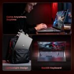 2026 15.6" FHD Gaming Laptop, AMD Ryzen 7 6800H(up to 4.7GHz), 24GB RAM, 1TB NVMe SSD, Windows 11 Pro Laptop Computer with Backlit Keyboard, 6 Ports for Gaming, Programming, Video Editing - Image 7
