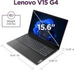 Lenovo V15 Gen 4 - Business Laptop - AMD Ryzen 5 7430U - 15.6" FHD Display - 8GB RAM - 512GB SSD Storage - Integrated AMD Radeon™ Graphics - Webcam Privacy Shutter - Business Black - Image 8