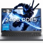 KAIGERR 2026 Laptop, 24GB DDR5 512GB SSD Intel Core i5 (Up to 4.5GHZ)