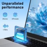 2026 Laptops Computer,15.6" Windows 11 Pro Laptop with Office 365 included,8GB RAM 256GB SSD,Intel Pentium Process,6H Battery,Mini HDMI,cam|Mic,Portable Thin Lap Top for College Student Business Work - Image 8