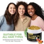 Batana Oil for Hair Growth, 100% Pure - Dr. Sebi Organic Batana Oil from Honduras, Prevent Hair Loss, Eliminates Split Ends for Men & Women 120g - Image 7