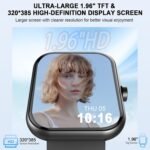 Smart Watch (Answer/Make Calls), 1.96" HD New Smartatch for Men Women 2026 - Image 3