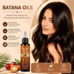 Natural Batana Oil for Hair Growth with Rosemary, Castor, and Pumpkin Seed Oils,Strengthen Hair Roots Make Smooth,Hair Growth Thickening Product - Hair Loss Treatments for Women Men,3.38 fl oz - Image 6