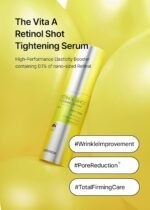 celimax The Vita A Retinol Shot Tightening Serum, 1.01 fl.oz | Pure Vitamin A, Peptide, Pore Minimizer, Wrinkles, Fine Lines, Firm Skin, Anti Aging, Retinol Serum for Face, Korean Skincare - Image 2