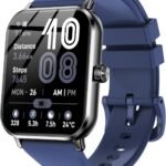 Smart Watch for Men Women, 1.83" HD Touch Screen Smartwatch with Bluetooth Call, 5 ATM Waterproof, 130+ Sport Modes Fitness Tracker Heart Rate Sleep Monitor Pedometer, Compatible with Android iPhone