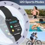 Smart Watch for Men, 120 Sports Modes Smartwatch with 1.83" HD, Alexa Built-in, Heart Rate/Sleep Monitor, IP67 Waterproof, Bluetooth Call & Music Control Fitness Watch for iPhone/Android (Black) - Image 5