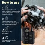 Root Activator Shampoo For Men - Hair Growth Shampoo for Hair Loss and Thinning Hair - 300 mL/10.1 fl oz - Image 5