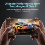 S26U 5G Unlocked Cell Phones, Build in Pen, 16GB+512GB Octa Core Smartphone, Android 16 Phone, 108MP Zoom Camera, 6.9“ HD +120 Hz Screen, 7000mAh Battery, Dual SIM, Face Unlock-(Gold) - Image 4