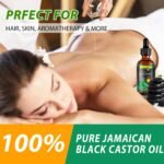 Jamaican Black Castor Oil - 100% Pure and Organic, Cold Pressed in Glass Bottles for Hair Growth, Eyebrow Nourishment, and Skin Hydration - Image 2