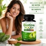 Biotin and Collagen Supplements, Biotina Max Colageno Capsules, 60 Count - Image 6