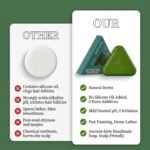 Nature Triangle Usman Grass Shampoo Bar for Hair Growth & Thickening - Image 5