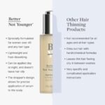 Better Not Younger Densifying Hair & Scalp Serum for Thinning Hair 2oz | Daily scalp serum with Biotin, Niacinamide & Procapil™ helps support fuller, thicker-looking hair for women 40+. - Image 4