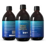 Organic Golden Castor Oil - [16.9oz (500ml)]-100% Pure for Hair, Skin, Nails, Brows & Lashes Deep Hydration & Smoothing Promotes Hair & Brow Growth Makeup Clean- Hexane-Free - USDA Certified - Image 7