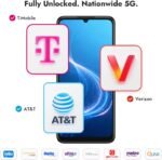 NUU X10 5G Unlocked Smartphone, Android 16, 128GB, All Carriers, Black - Image 2