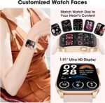 Curve Smart Watch for Men Women, 1.91" Smartwatches with 120+ Sport Modes, Fitness Tracker with Bluetooth Call, Heart Rate, Waterproof Activity Tracker Smartwatch for iOS Android Phones - Image 7