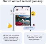 Google Pixel 10 - Unlocked Smartphone with Gemini - Frost - 128 GB | Android phone, advanced triple rear camera, 20x zoom, fast-charging 24+ hour battery, 6.3" Actua Display, data protection - Image 8