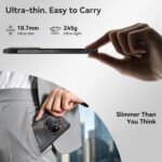 Blackview Fort 2 Rugged Phone Android 16, 10.7mm Ultra-Thin Rugged Smartphone Unlocked, 24GB + 128GB/2TB 6.56”HD+90Hz Large Dispaly, 4G T-Mobile Dual SIM IP69K Waterproof 16MP+13MP Camera, NFC/GPS - Image 2