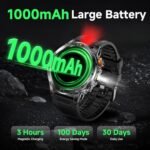 KPEP Smart Watch for Men (Answer/Make Call) - 1.53" HD Military Smartwatch - Image 2
