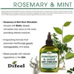 Difeel Rosemary and Mint Root Stimulator Oil with Biotin for Hair Growth, 7.1 oz. - Hair Growth Scalp Treatment - Image 3