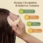 Rosemary & Castor Hair Growth Oil + Scalp Massager Set - Image 4
