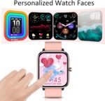 Smartwatch for Women - Call, Fitness Tracker, Heart Rate & Sleep Monitor, 1.69" Touch Screen, Waterproof - For Android & iPhone, Pink - Image 7