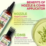 AKBAN Blend of Pure Batana Oil for Hair Growth With Castor, Rosemary, Infused With Biotin, Keratin & Vitamin E, Blend of Effective Hair Oils for Hair Growth-Strengthening Treatment for Healthy Hair - Image 3