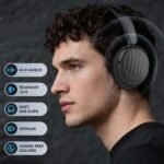 Bluetooth Headphones, Hybrid Active Noise Cancelling Over Ear Headphones - Image 2