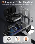 Wireless Earbuds with Ear Hooks, Running Headphones, Ear Buds for Sports - Image 4