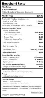 $30/mo. Mint Mobile Phone Plan with Unlimited Talk, Text & Data for 3 Months (3-in-1 SIM Card) - Image 5