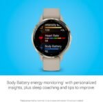 Garmin Venu® 3S, Premium Fitness Smartwatch, 41mm, French Gray - Image 4