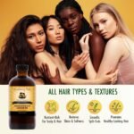 Sunny Isle Jamaican Black Castor Oil 8oz, Original, Authentic - Image 5