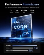 KAIGERR 2026 Laptop, 24GB DDR5 512GB SSD Intel Core i5 (Up to 4.5GHZ) - Image 3