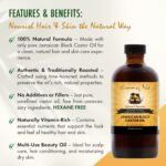 Sunny Isle Jamaican Black Castor Oil 8oz, Original, Authentic - Image 3