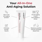Time Reverse Cream, Korean Skin Care Face Moisturizer, 1.69 Fl Oz | Korean Skin Care Cream with Centella Asiatica, Collagen and Hyaluronic Acid in One Tube, Deep Hydration, Fast Absorption - Image 3