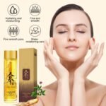 240ML Peptide Anti-Wrinkle Ginseng Serum, Hydration Ginseng Oil Essence Water, Ginseng Essence Anti Wrinkle Essence, Ginseng Serum for Tightening Sagging Skin Reduce Fine Lines (2Bottle) - Image 5