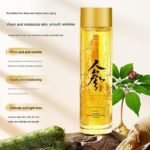 240ML Peptide Anti-Wrinkle Ginseng Serum, Hydration Ginseng Oil Essence Water, Ginseng Essence Anti Wrinkle Essence, Ginseng Serum for Tightening Sagging Skin Reduce Fine Lines (2Bottle) - Image 2