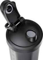 VOLTRX Protein Shaker Bottle, Merger USB C Rechargeable Electric Protein Shake Mixer, Shaker Cups for Protein Shakes and Meal Replacement Shakes, BPA Free, 24oz - Image 4