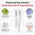 Time Reverse Cream, Korean Skin Care Face Moisturizer, 1.69 Fl Oz | Korean Skin Care Cream with Centella Asiatica, Collagen and Hyaluronic Acid in One Tube, Deep Hydration, Fast Absorption - Image 5