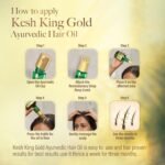 KESH KING Ayurvedic Hair Oil | Herbal Oil with Bhringraj & Amla | Enhance Hair Growth | Reduce Hairfall | Nourishes Scalp | Provides Long & Thick Hair | 3.38 Fl Oz/100ml - Image 6